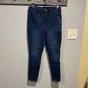 American Eagle Outfitters Dark Indigo Skinny Jeans